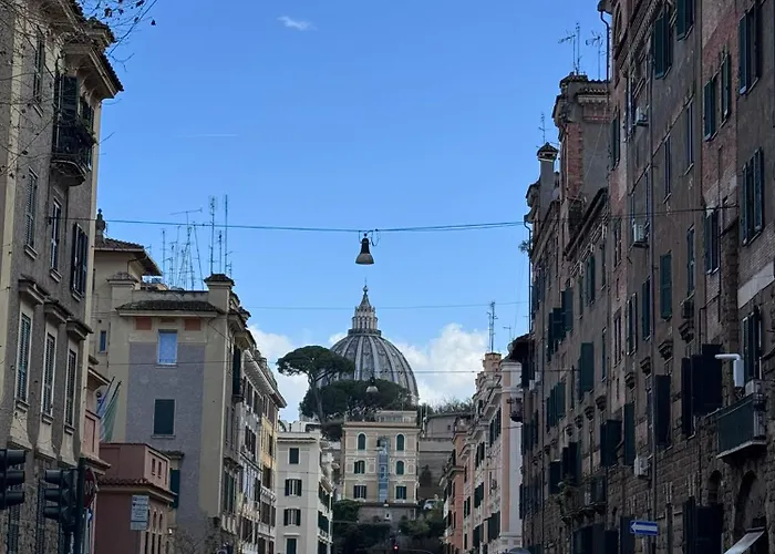 דירה Domus Livia Vatican Elegante Vicino Vaticano Metro Cipro Wifi Veloce
